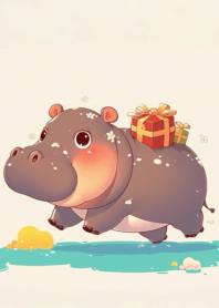 Pygmy Hippo New Year_1
