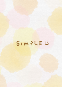 Watercolor polka-dotted smile24