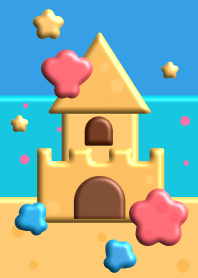 Fancy sand castle 14