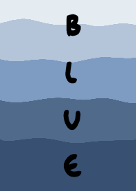 มินิมอล โทนสีน้ำเงิน ฟ้า