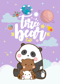 Bear Pastel Galaxy Magenta