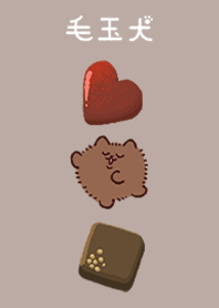 Kedama-dog(chocolate)