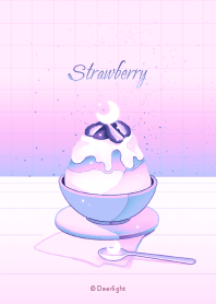 日系 - 愛情故事｜刨冰與月淺色版