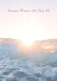 Sunset Water 556 Not AI