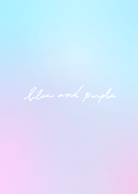 Gradient_Light blue and purple pink