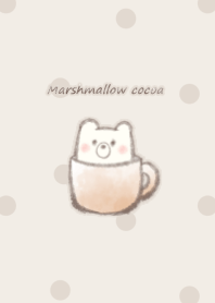 Marshmallow cocoa Bear*-beige- 2