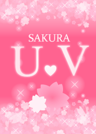 U&V -Attract luck-Pink Cherry Blossoms