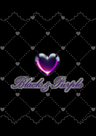 ぷっくりガラス風♡恋愛運アップ！（紫）