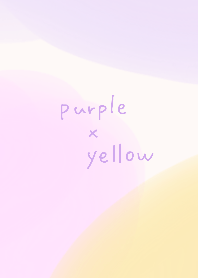 simple purple and yellow theme