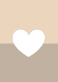 Simple Two Tone Heart V.11