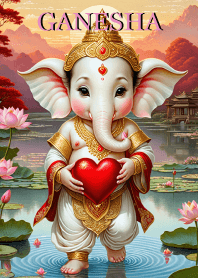 Lotus Ganesha : Love & Rich Theme