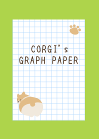 CORGI's GRAPH PAPER/GREEN/RED