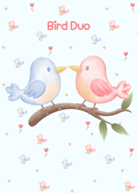 Bird Duo(blue)