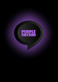 Orchid Purple Button In Black V.4