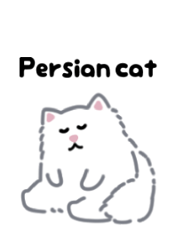 Cute persian cat theme 3
