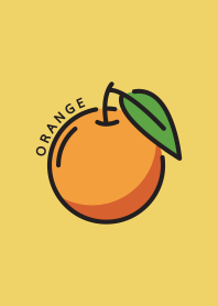 cute orange icon