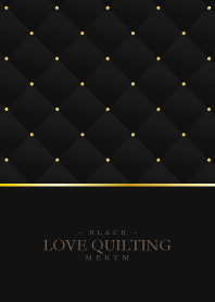 LOVE-QUILTING BLACK 18