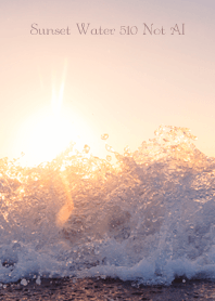 Sunset Water 510 Not AI