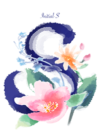 手書きイニシャル〜S〜