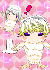 Lovely white owl-chan second