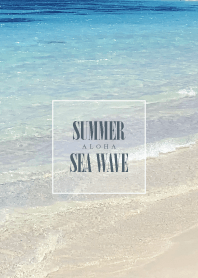 SUMMER BLUE SEA WAVE 29 -HAWAII-