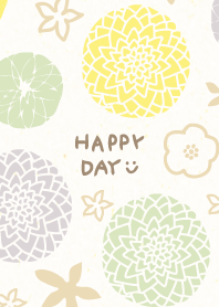 Floral ball and floret30 from Japan