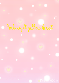 Pink light yellow heart