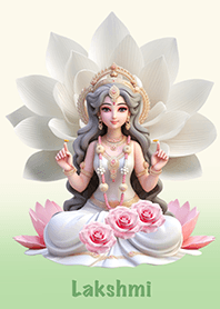 Lakshmi, love, kind people, good luck