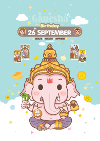 Ganesha x September 26 Birthday