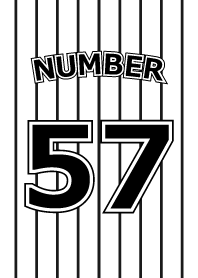 Number 57 stripe version