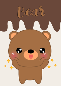 I Love Cute Bear theme