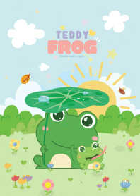 Frog Garden Galaxy Kawaii