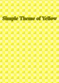 Simple Theme of Yellow V1