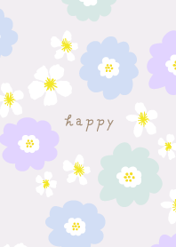 white and colorful flowers18 from Japan