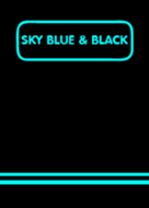 Sky Blue & Black theme(jp)