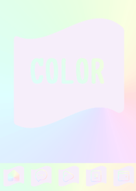 purple color rainbow  P17