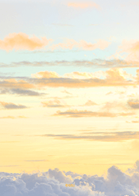 sacred sunset sky from Japan