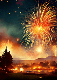 Beautiful Fireworks Theme#3047