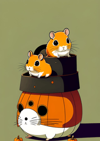 Halloween Hamster 121E7D