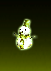 Snowman Light Green @ Winter Feature