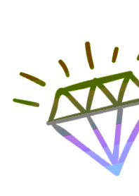 GRADATION DIAMOND THEME @6