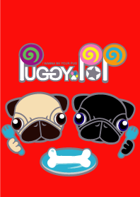 フォーンとブラックでパグ着せかえ！