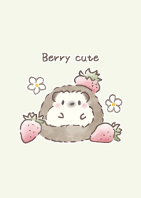 Hedgehog&Strawberry:green