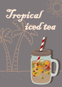 Tropical iced tea 01 + ice