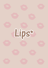 Lips'mocha brown'