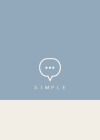 SIMPLE(beige blue)V.1606b