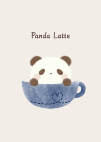 ぱんだラテ -ネイビー-