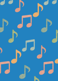 音のダンス 青色