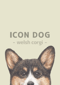 ICON DOG - Welsh Corgi 01 - PASTEL YE/04