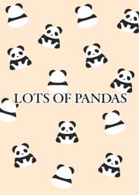 LOTS OF PANDAS-CORAL PINK